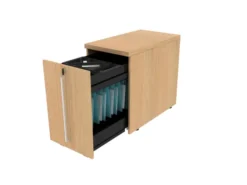 Caisson hauteur bureau mélaminé Epure - 1 tiroir