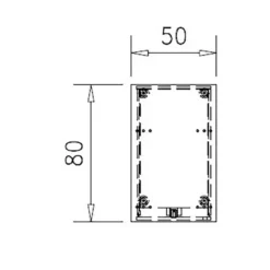 Caisson hauteur bureau mélaminé Epure - 2 tiroirs plats + 1 tiroir dossiers suspendus - pr. 80 cm
