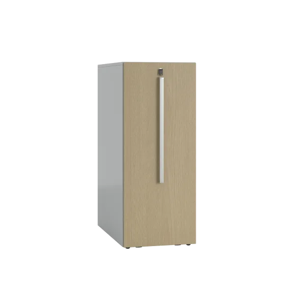Caisson mélaminé FrameOne II - 1 tiroir - h. 116,5 cm - pr. 80 cm