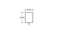 Caisson mobile Arial - 3 tiroirs plats