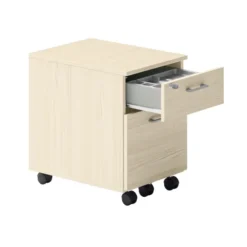 Caisson mobile Ergo Up - 1 tiroir plat + 1 tiroir dossiers suspendus