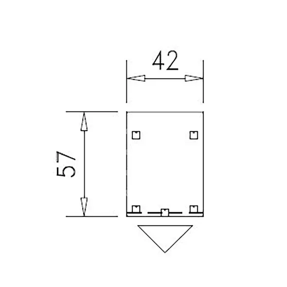 Caisson mobile métallique Epure - 3 tiroirs plats - coussin