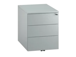 Caisson mobile métallique FrameOne II - 3 tiroirs plats - sans coiffe