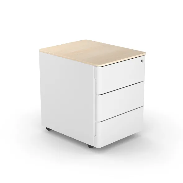 Caisson mobile Nouvelle Vague - 3 tiroirs plats