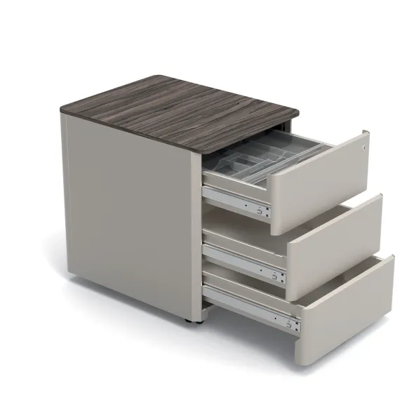 Caisson mobile Nouvelle Vague - 3 tiroirs plats