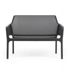 Canapé Net - l. 116 x h. 86,5 x pr. 71 cm - structure en polypropylène anti UV - empilable