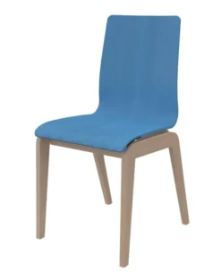 Chaise Adell - coque bois - piétement bois