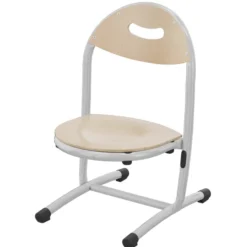 Chaise appui sur table Bandana - assise dossier séparés multiplis hêtre - taille 1 - lot de 4 - empilable par 4