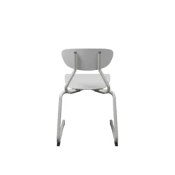Chaise appui sur table Marmaille - plastique PEHD 100% recyclé - structure acier - empilable