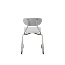 Chaise appui sur table Marmaille - plastique PEHD 100% recyclé - structure acier - empilable