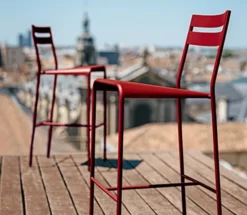 Chaise de bar Facto - acier -