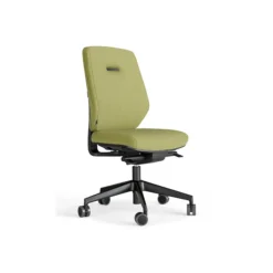 Chaise de bureau Artech - tissu - piétement noir