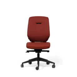 Chaise de bureau Artech - tissu - piétement noir
