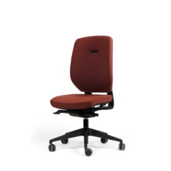 Chaise de bureau Artech - tissu - piétement noir