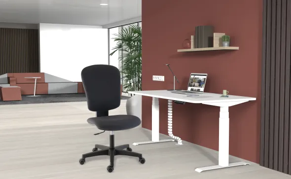 Chaise de bureau Bella - tissu