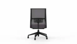 Chaise de bureau Comforto 59 - assise tissu - dossier résille