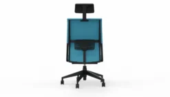 Chaise de bureau Comforto 59 - tissu - appui-tête