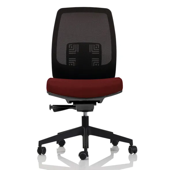 Chaise de bureau Flash C II - assise tissu - dossier résille