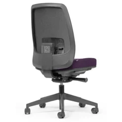Chaise de bureau Flash C II - assise tissu - dossier résille