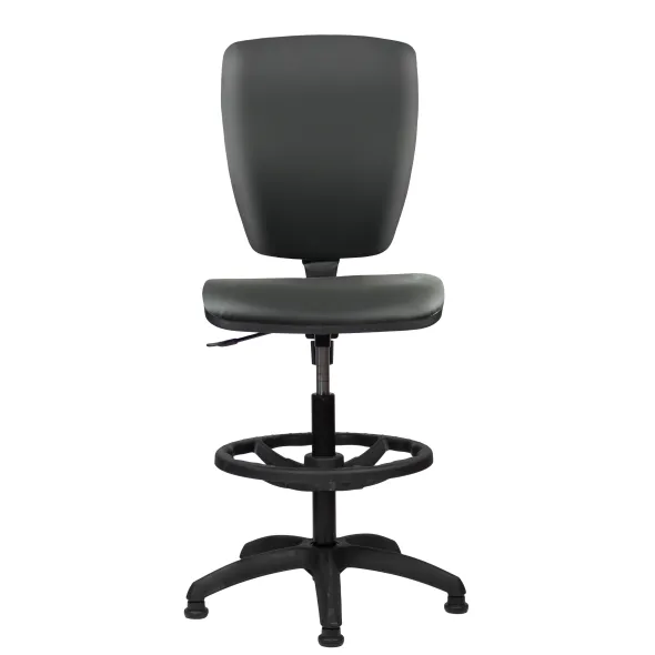 Chaise de bureau haute Sudy - textile enduit