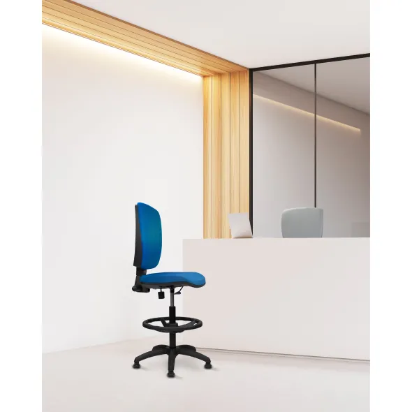 Chaise de bureau haute Sudy - tissu