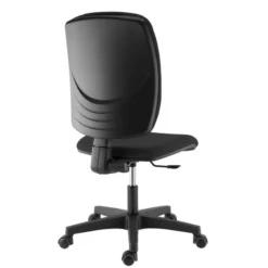 Chaise de bureau Kilima - tissu noir