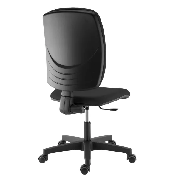 Chaise de bureau Kilima - tissu noir