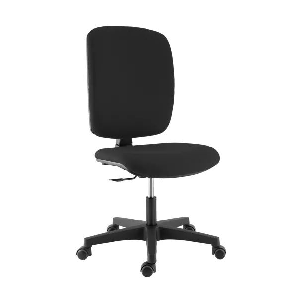 Chaise de bureau Kilima - tissu noir