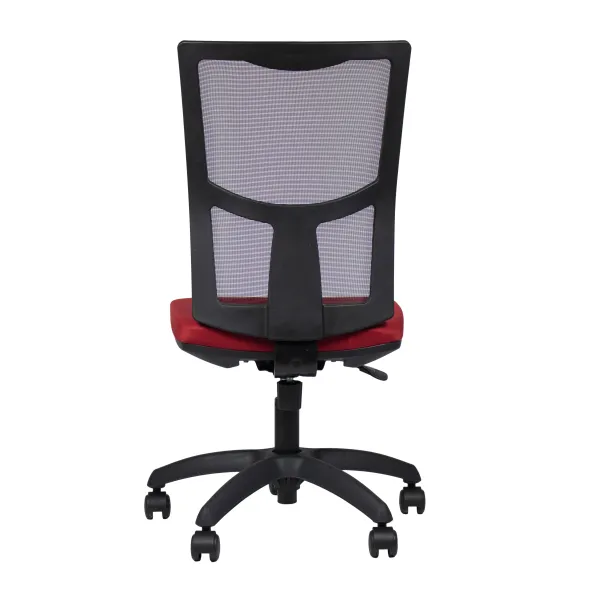Chaise de bureau Kyt - assise tissu et dossier résille