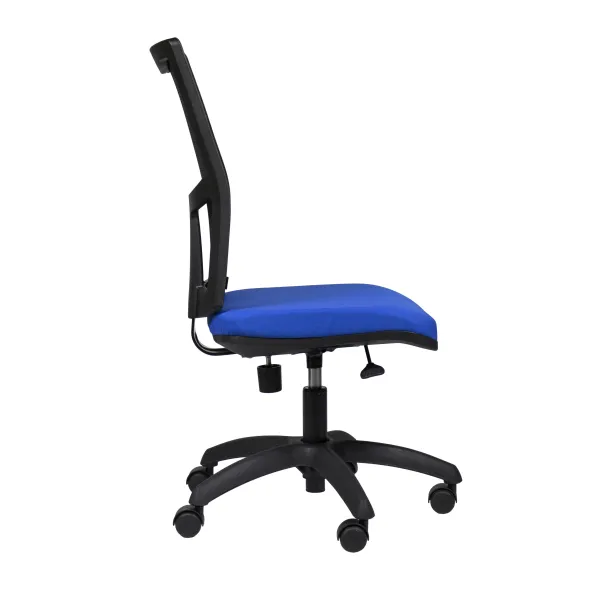 Chaise de bureau Kyt - assise tissu et dossier résille