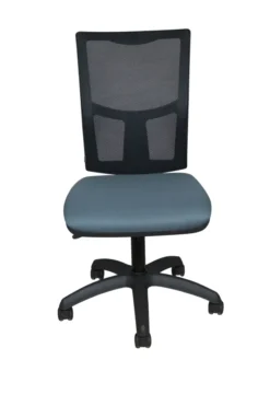 Chaise de bureau Kyt - assise tissu et dossier résille