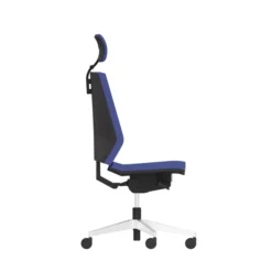 Chaise de bureau Léandre Manager - tissu - appui-tête - translation d'assise