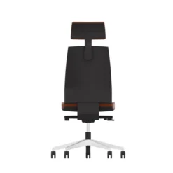 Chaise de bureau Léandre Manager - cuir - appui-tête - translation d'assise