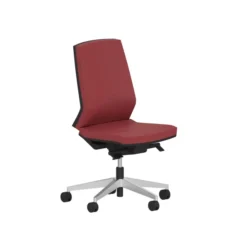 Chaise de bureau Léandre Manager - cuir - translation d'assise