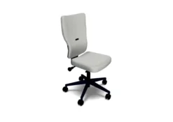 Chaise de bureau Let's B - tissu - piétement noir