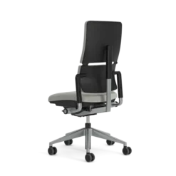 Chaise de bureau Please - tissu - piétement époxy