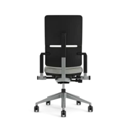 Chaise de bureau Please - tissu - piétement époxy
