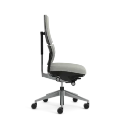 Chaise de bureau Please - tissu - piétement époxy