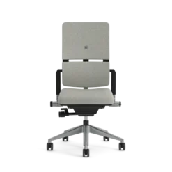 Chaise de bureau Please - tissu - piétement époxy