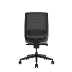 Chaise de bureau Reply Air - assise tissu - dossier résille