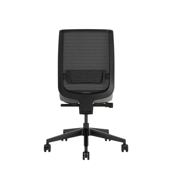 Chaise de bureau Reply Air - assise tissu - dossier résille