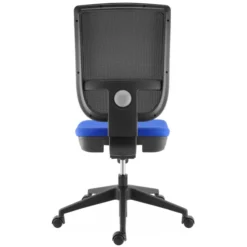 Chaise de bureau Tertio - assise tissu - dossier résille
