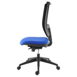 Chaise de bureau Tertio - assise tissu - dossier résille