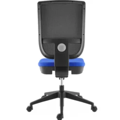 Chaise de bureau Tertio - assise tissu - dossier résille