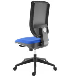 Chaise de bureau Tertio - assise tissu - dossier résille