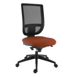 Chaise de bureau Tertio S - assise tissu - dossier résille