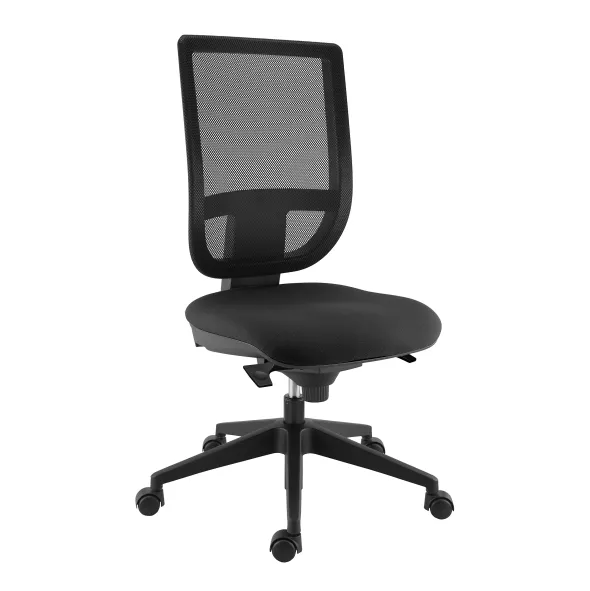 Chaise de bureau Tertio S - assise tissu - dossier résille