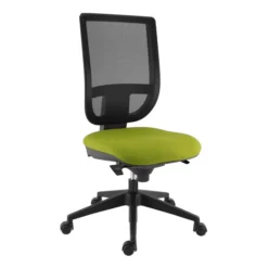 Chaise de bureau Tertio S - assise tissu - dossier résille