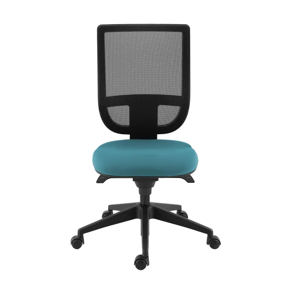 Chaise de bureau Tertio S - assise tissu - dossier résille