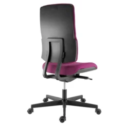 Chaise de bureau WI-MAX - tissu - structure noire